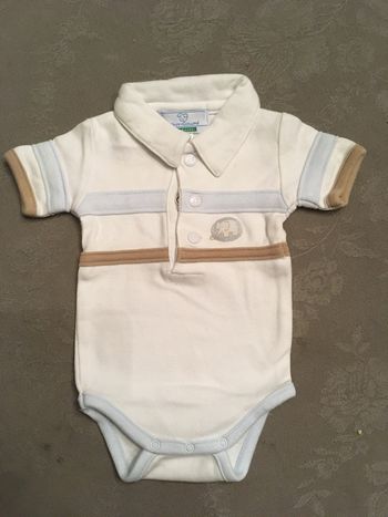 Body à col Verbaudet 1 mois garçon