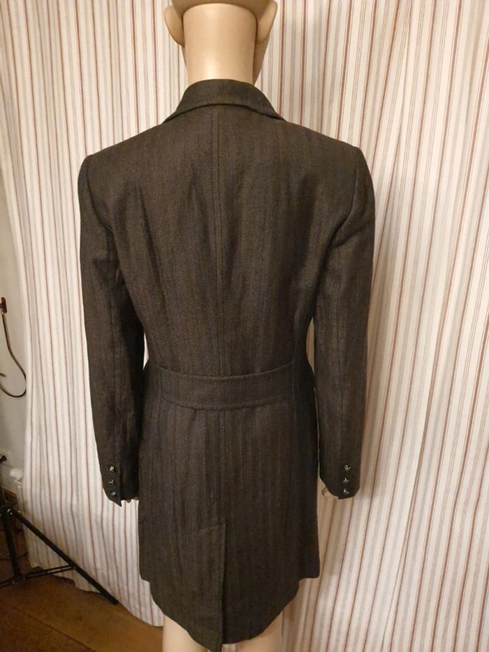 Jolie Pardessus Bruphils taille 38 marron/noir - photo numéro 7