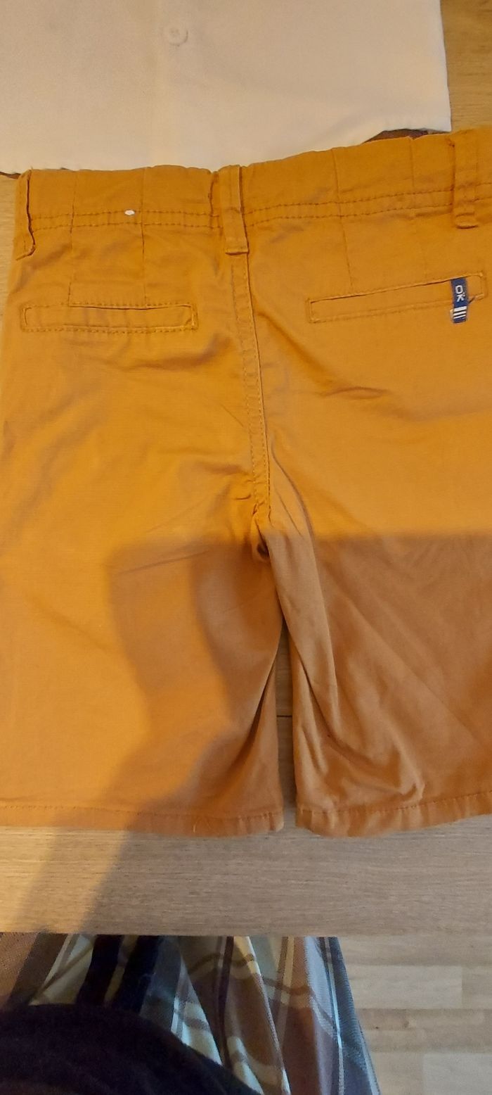 1 chemise 2 bermudas 4ans - photo numéro 3