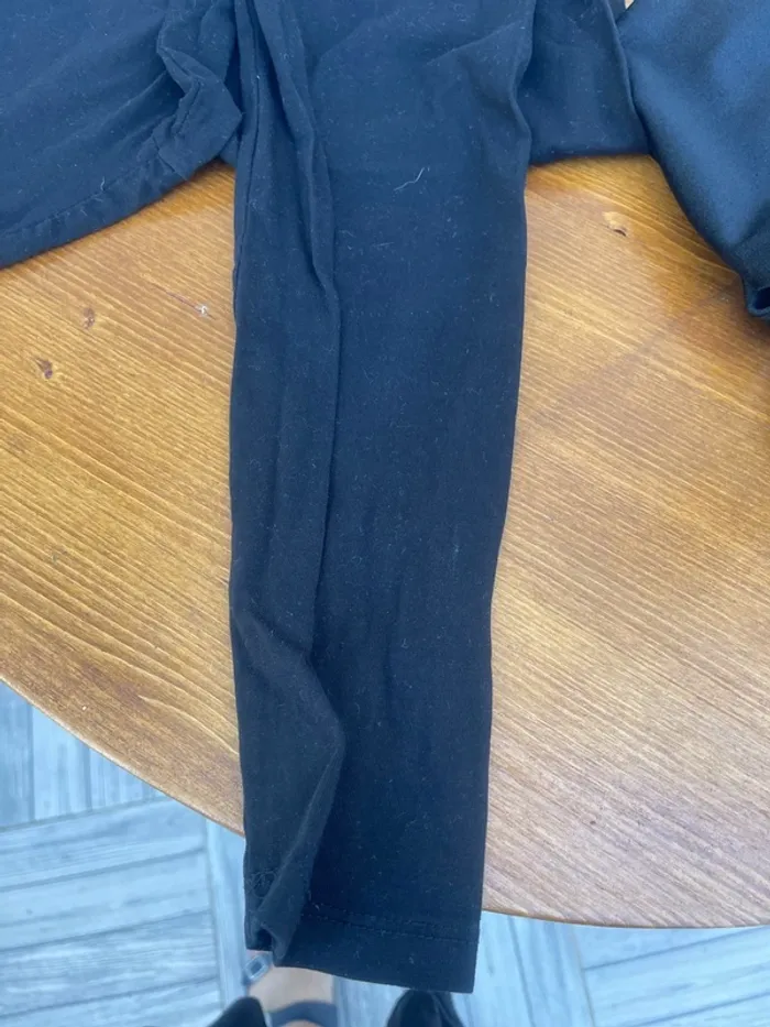 2 leggings noir bershka taille S - photo numéro 5