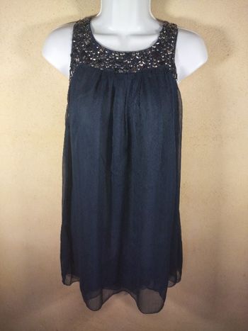 Jolie robe bleu marine T-M