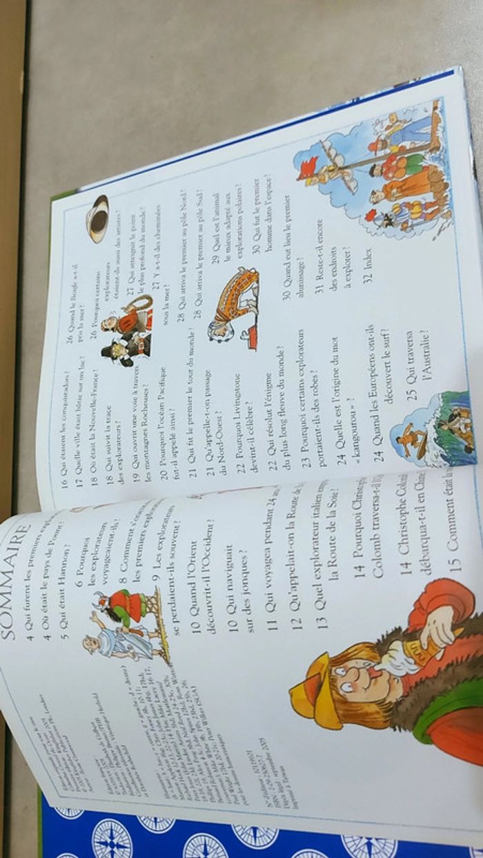 📚 Livre : Questions reponses 6 / 9 ans : les explorateurs - photo numéro 5