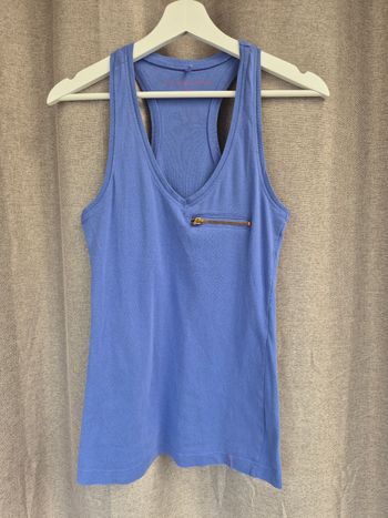 Débardeur Dos Nageur Bleu Taille M Jennyfer 