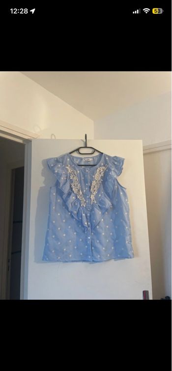 Blouse neuve bleu 
