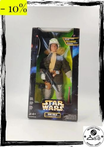 Star Wars Action Collection Han Solo Hoth Gear 12 " Figurine 1997 Kenner 27916