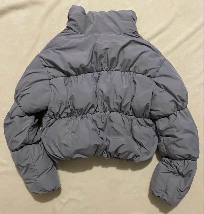 Doudoune grise - Don’t Call Me Jennyfer - Taille M - photo numéro 2