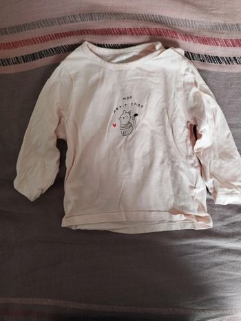 T shirt 12 mois fille kiabi