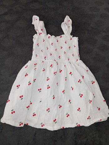 Robe en gaze de coton 18/24 mois