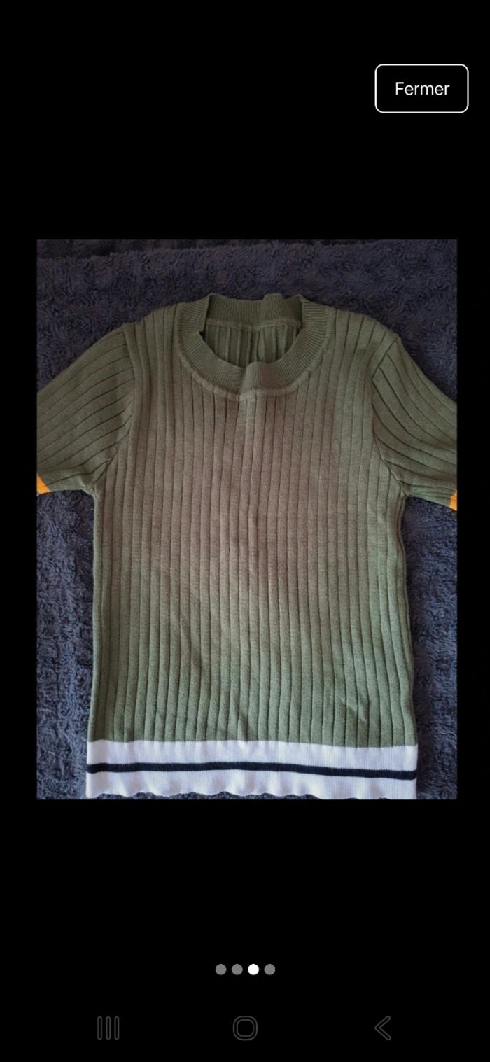 Pull kaki - photo numéro 2