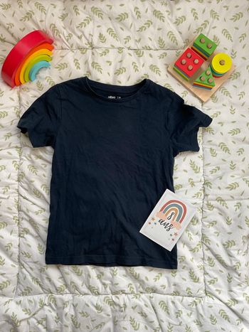 teeshirt uni bleu marine 8 ans gémo