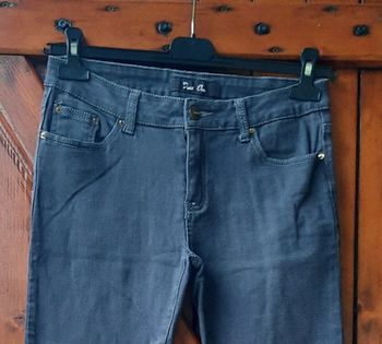 Jean gris femme, Just one, taille 40