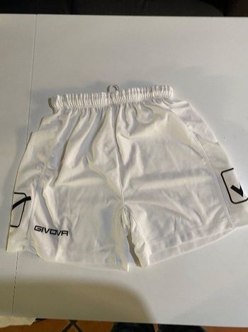 Short blanc taille L homme
