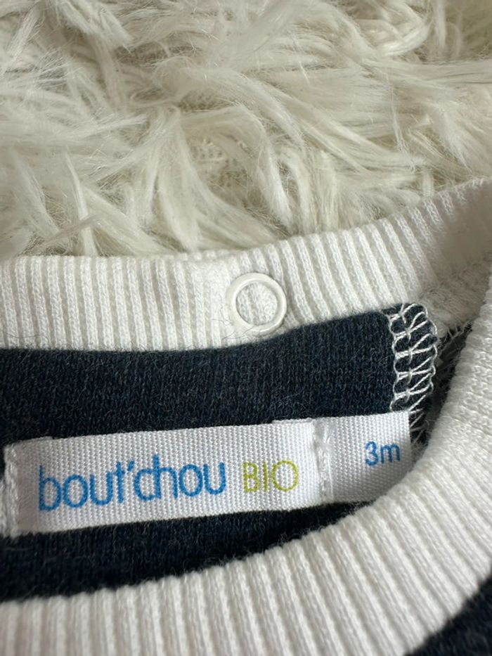 Pull marinière bout chou taille 3 mois - photo numéro 3