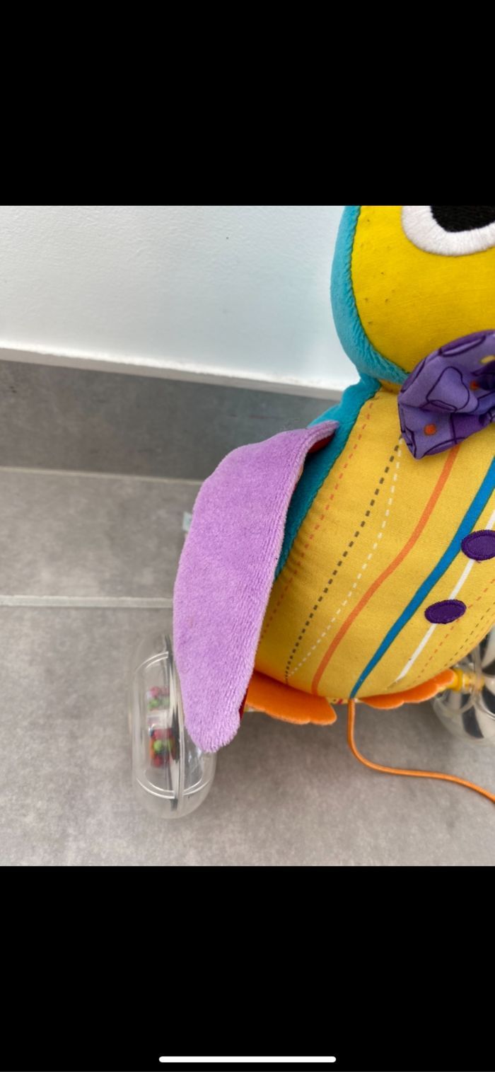 Peluche Pingouin sur roulettes à tirer - photo numéro 4