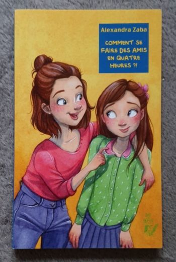 Roman Jeunesse, format poche "Comment se faire des amis en quatre heures ?!" (9-10 ans) / Lire, c'est partir