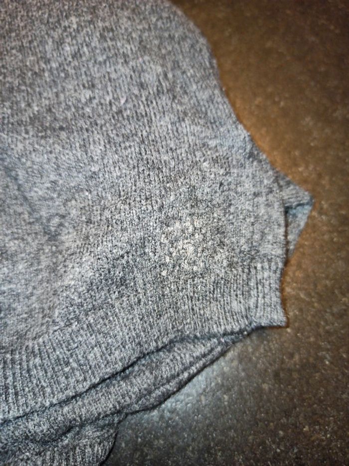 Pull gris - photo numéro 5