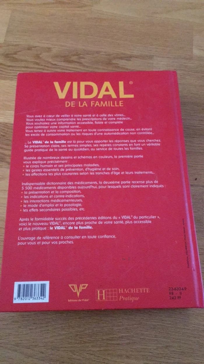 Livre Vidal de la famille - photo numéro 13