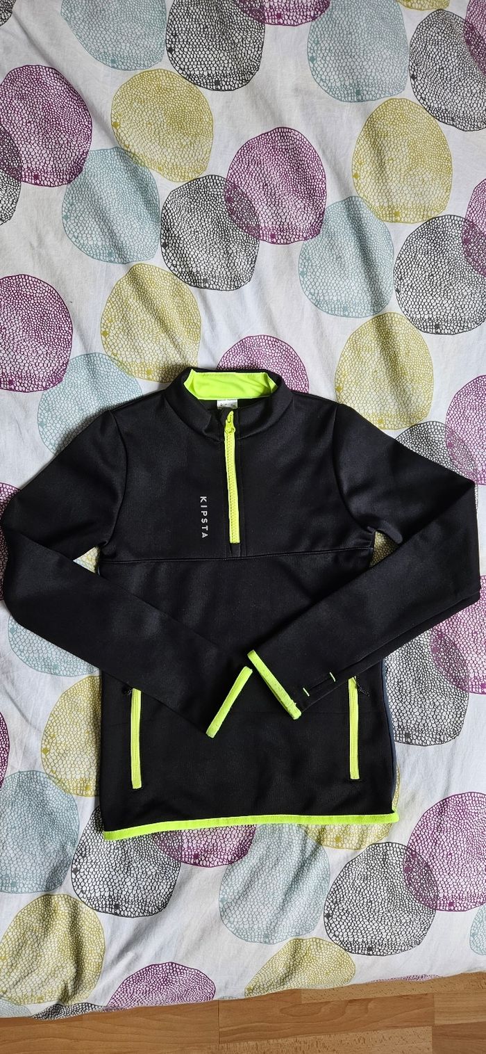 Lot 8 ans maillot + sweat football Kipsta - photo numéro 3