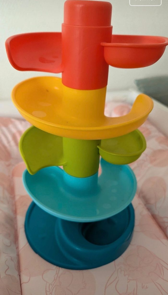 Tour spirale à balles + 2 balles à bille - photo numéro 2