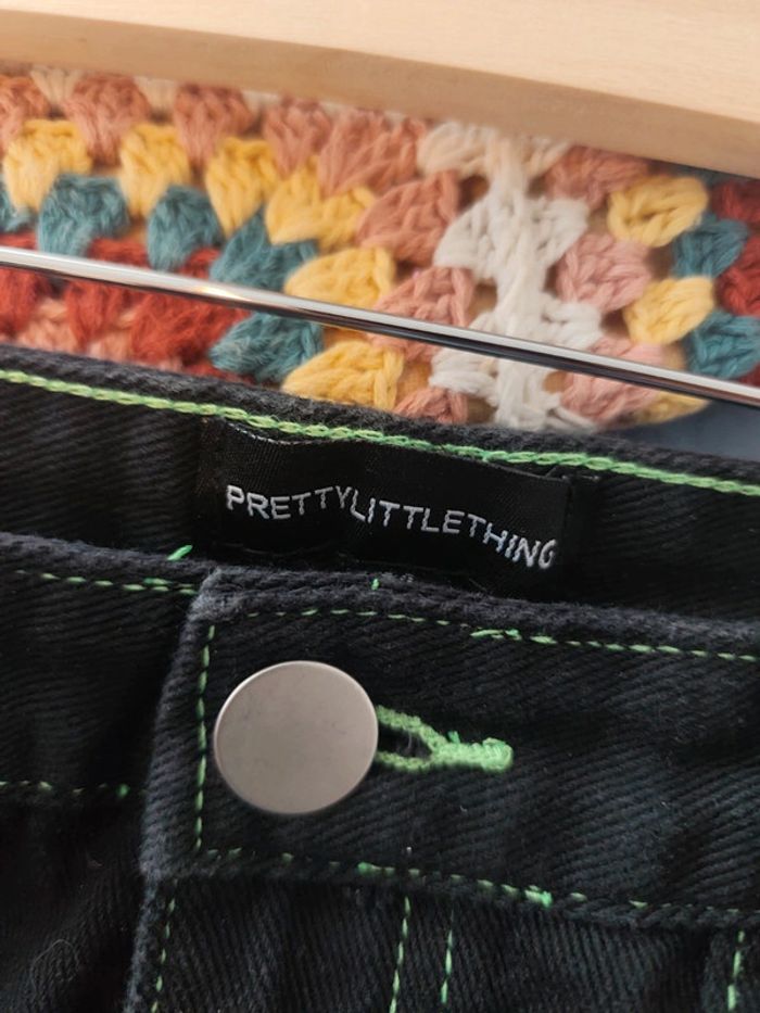 Short noir et coutures vertes pretty little things 42 - photo numéro 6