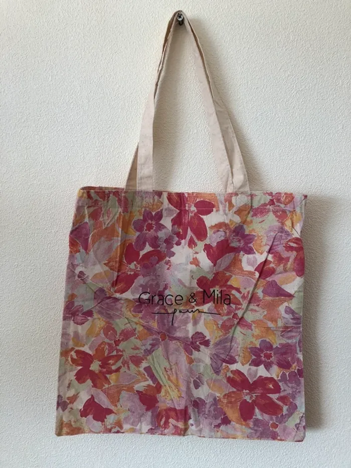 Tote bag coton Grace & Mila