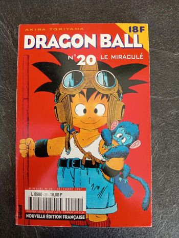 Manga - Dragon Ball - Le miraculé - Numéro 20
