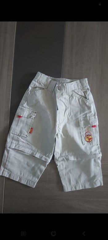 Pantalon transformable en short