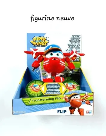 Figurine Super Wings Transforming Flip Classic Flip