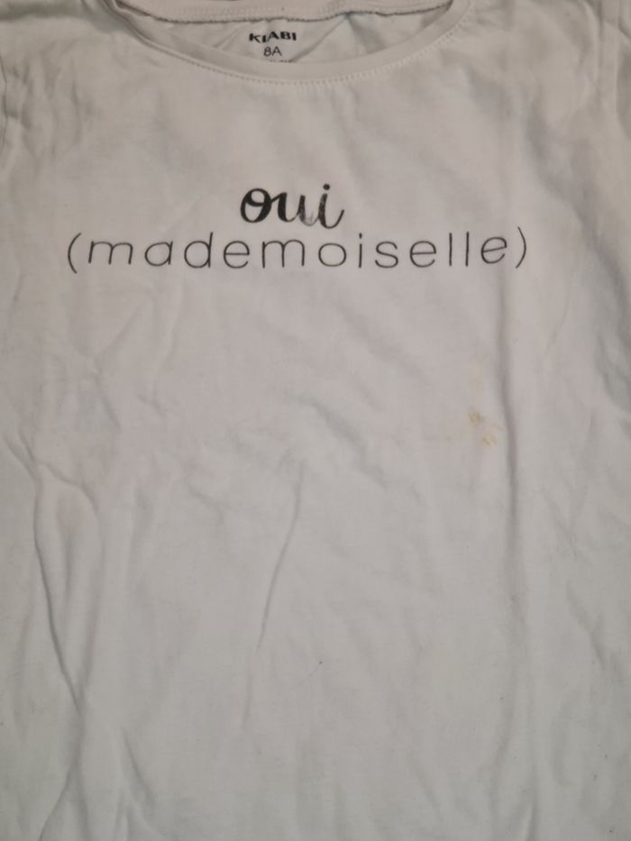 Tee shirt ML kiabi 8 ans - photo numéro 4