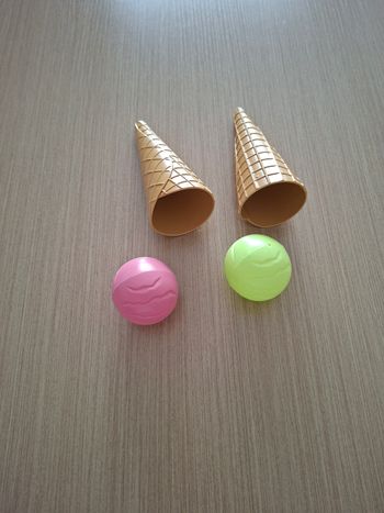 Lot cornets de glaces dînette 