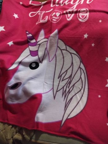 Plaid licorne 
