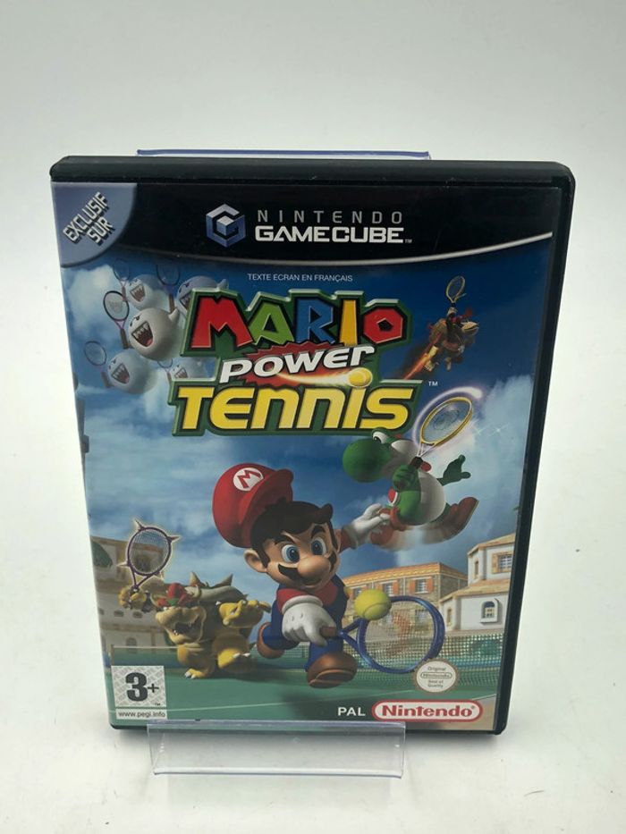 Jeu vidéo Mario Power Tennis sur console Nintendo Game Cube