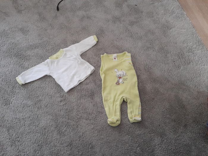 Ensemble en coton naissance