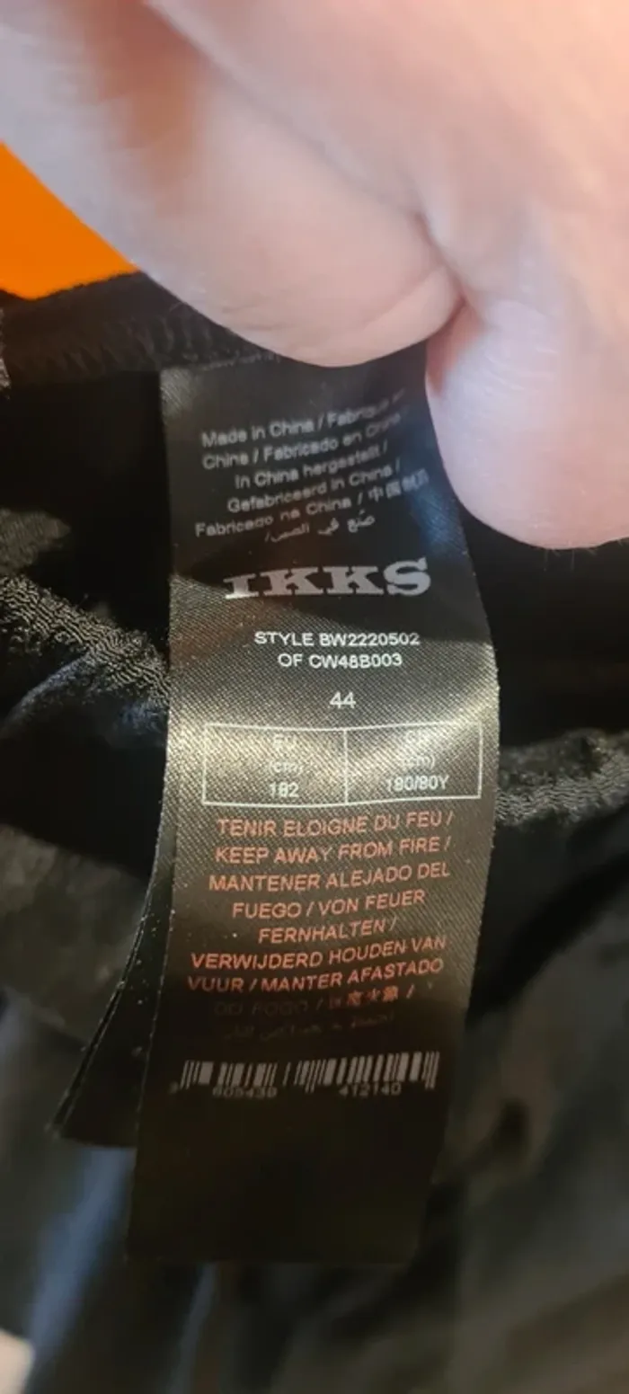 Ensemble pantalon et top noir IKKS - photo numéro 14