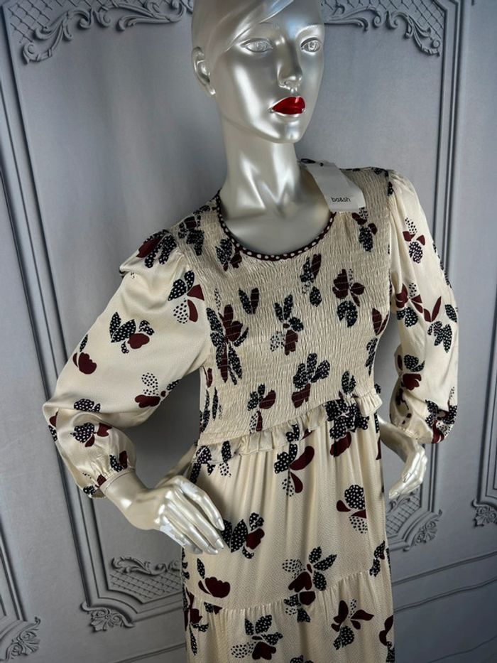 Robe longue Crème Ba&sh T2 / M neuve - photo numéro 2