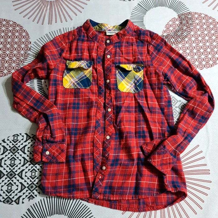 Chemise à carreaux