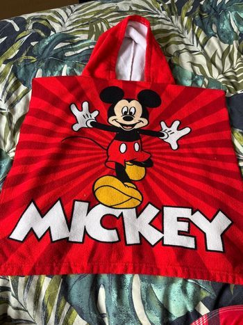 Cape de bain mickey