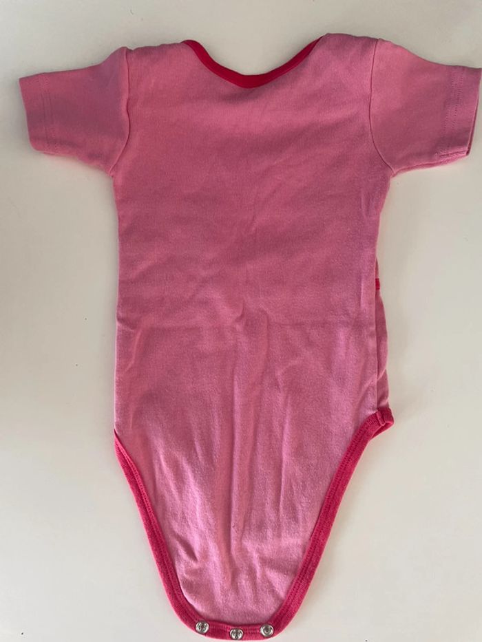 Body rose manche courte - photo numéro 2