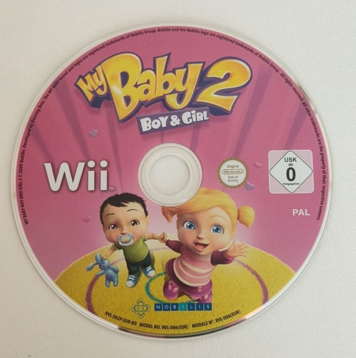 Jeux Wii my baby 2