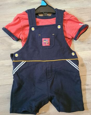 Salopette t-shirt terre de marin