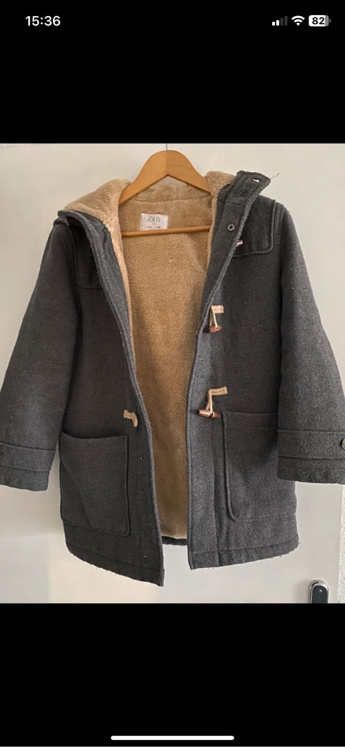ZARA duffle-coat 10 ans - photo numéro 3