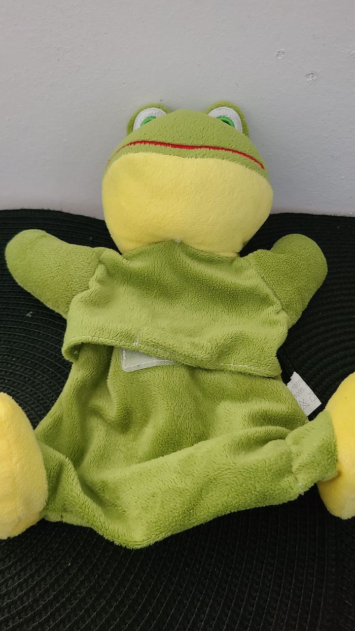 doudou grenouille poche ventre - photo numéro 4