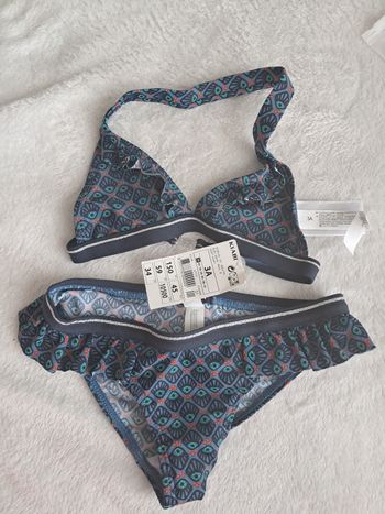 Maillot de bain 2 pièces 3 ans neuf 