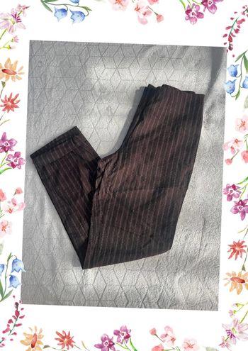 Pantalon marron avec détails bleus – Dolce & Gabbana 👖