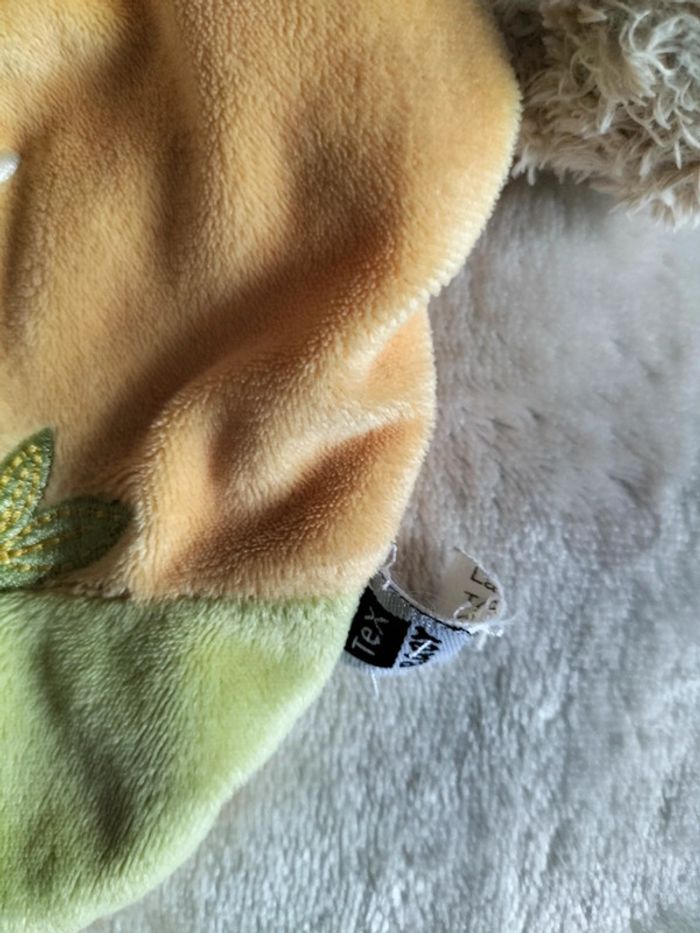 Doudou plat ourson de chez tex baby - photo numéro 2