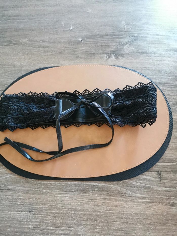 Ceinture bandeau femme dentelle - photo numéro 2