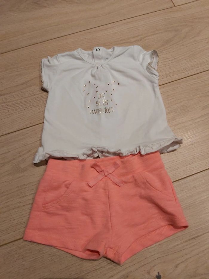 Ensemble fille 6 mois 68cms (78)