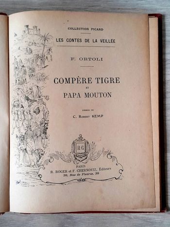 Les contes de la veillée F. Ortoli