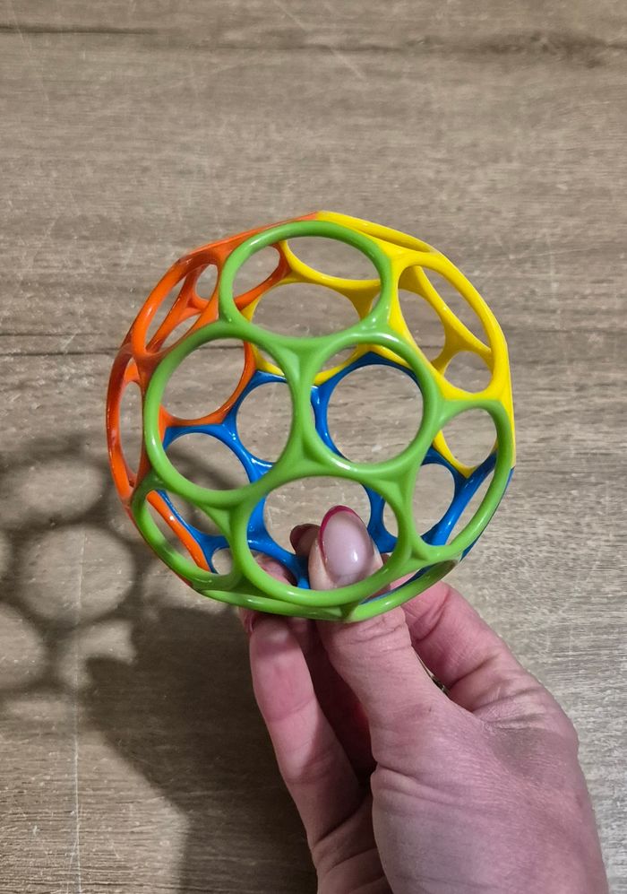 Balle sensorielle pour bébé - photo numéro 3