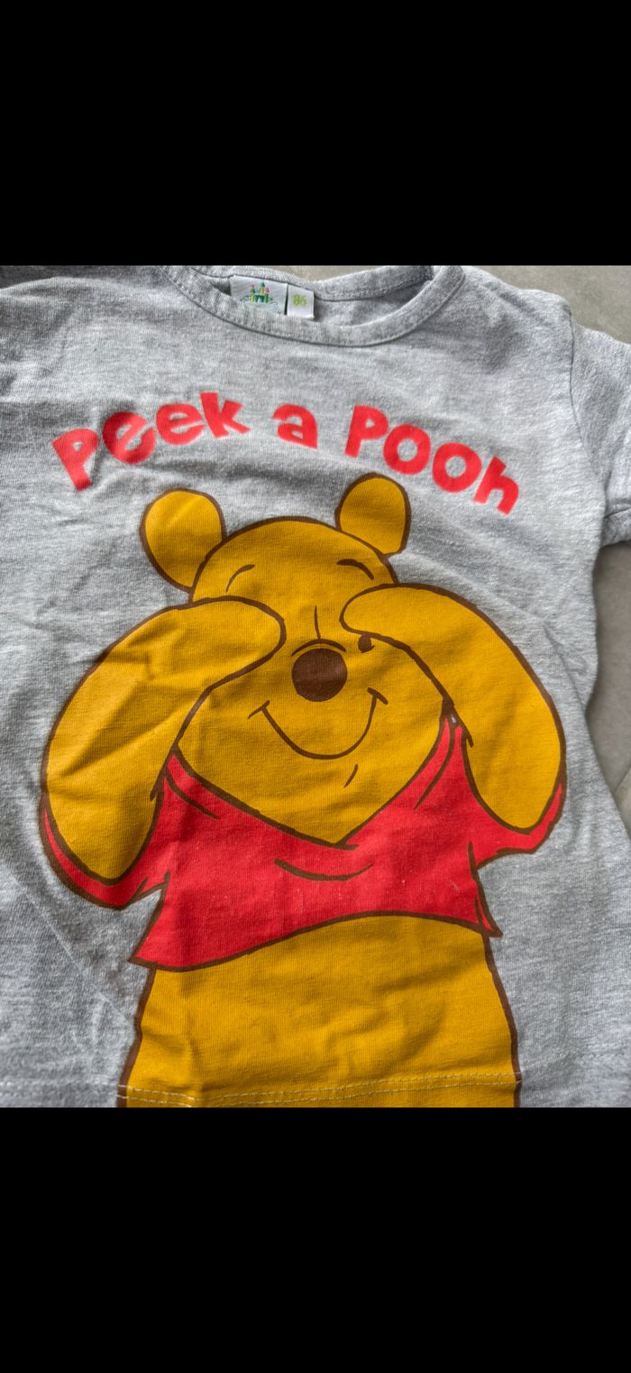 Tee shirt manches courtes Winnie l'ourson 24 mois - photo numéro 4